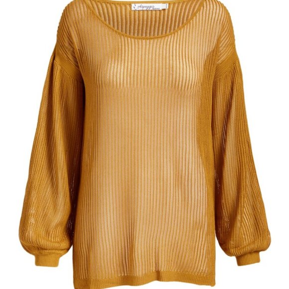 Mesh sweater - Picture 1 of 2